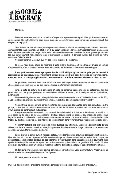lettre des ogres