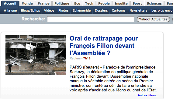 mélange attentats et article